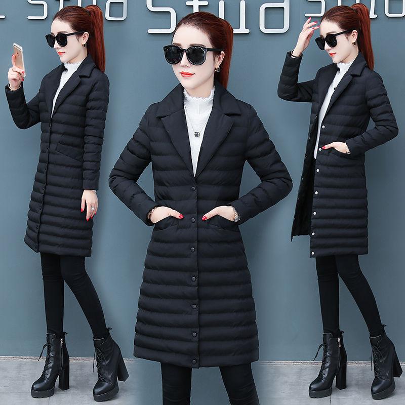 Mid-length Down Padded Coat Winter Padded Jacket Slim Slimming Thin Temperament Light Ladies Padded Jacket Women