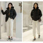 Winter Short Thickened Windproof Cold Warmth Loose INS Style Casual Slim Solid Color Ladies Hooded Coat Jacket Padded