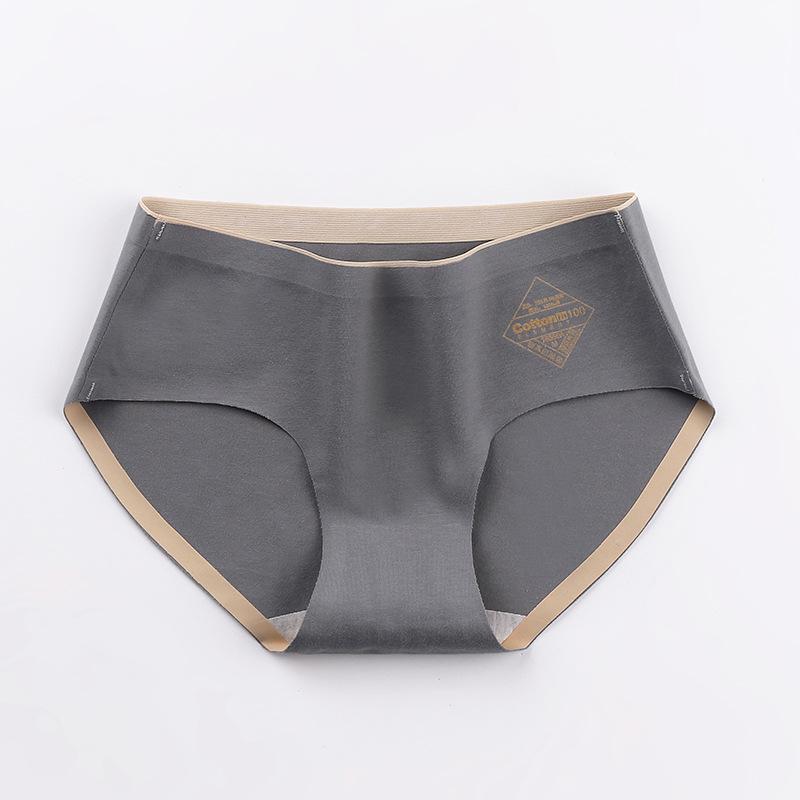 4Pcs/Set Women's Cotton Panties M-XL Comfortable Underpants Female Plus Size Solid Color Briefs