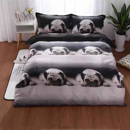 WTEMPO Brand Quilt Cover 3D Animal Duvet Cover Pillow Case Bedding Set Queen  Home Daily Use