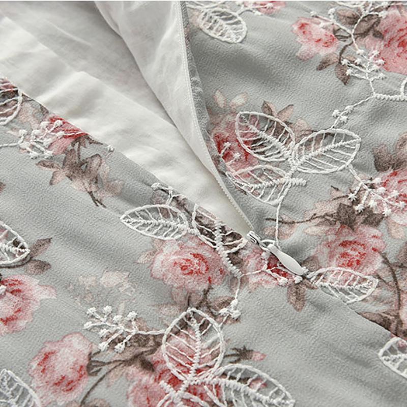Children's Girls Skirt Summer Dress Little Girl Dress Chinese Style Classical Chiffon Floral Embroidery Cheongsam Skirt
