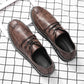 Custom Comfortable Men Pointed Toe Dress Shoes Genuine Low Leather Men's Wedding Shoes Loafers