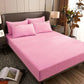3pcs/set Thick Coral Velvet Mattress Cover Crystal Velvet Bedspread Plus Velvet Flange Winter Warm Bed Cover