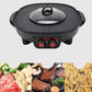 1800W Heat Pot BBC Machine Multi-purpose Small Heat Pot Fried Steak Pan Smokeless Nonstick Grill Pan for Family