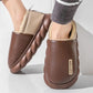 Thick-soled Cotton Shoes for Men Women Couples In Winter Indoor Outdoor Home Waterproof and Warm Cotton Slippers