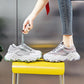 Sneaker Shoes Women Platform Shoes Summer White Wedges Sneakers Ladies Trainers Chunky Sneakers Women  Shoes