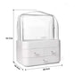 Large Capacity Cosmetic Storage Box Makeup Drawer Organizer Jewelry Nail Polish Makeup Container Desktop Sundries Storage Box