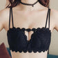 Sexy Lace Lace Push Up Support No Steel Ring Adjustable Adjustable Women's Lingerie Bra