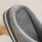 Autumn and Winter Pure Cotton Slippers Indoor Non-slip Soft-soled Shoes Warm Simple Plush Cotton Shoes