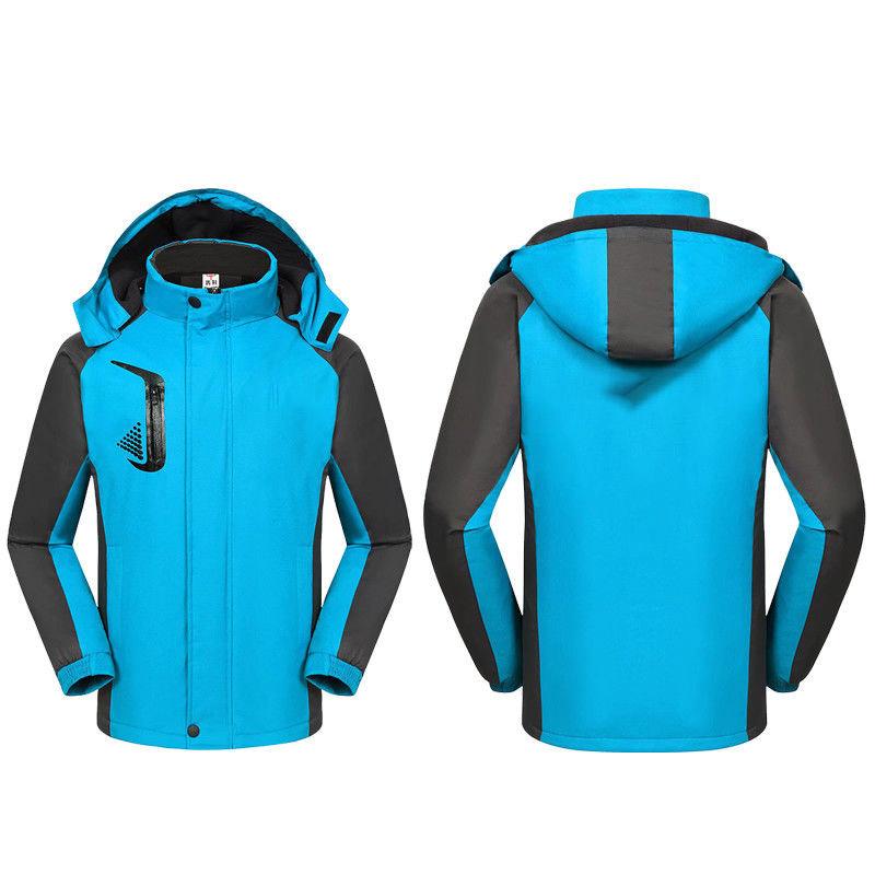 Winter Hooded Jackets Windproof Wearable Mountaineering Jacket Thicken Warm Waterproof Ski Jacket Outdoor Sports