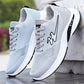 Summer Double Star Men's Shoes Flying Woven Breathable Hollow Mesh Shoes Korean Style All-match Casual Men Sneakers