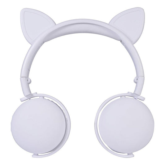 Cat Ear Little Evil Antler Noise Reduction Headphone Bluetooth 5.0 Young People Kid Headset with Mic