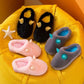 Children's Cotton Slippers Autumn Winter Indoor Warmth Non-slip Cute Baby Half-coated Slippers for Girls