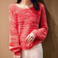 Autumn and Winter Loose Bottoming Shirt Fashion Simple Top European and American Style Young Women's Sweater