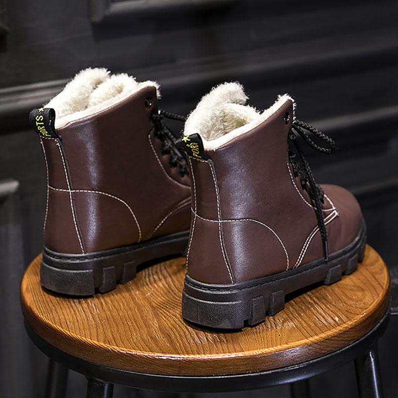 Snow Boots Women Winter Plus Velvet Warm Martin Short Boots Waterproof Wild Korean Student Cotton Shoes