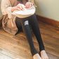 Threaded Vertical Leggings Women's Spring and Autumn High Waist and Thin Socks Wearing Pressure Artifact