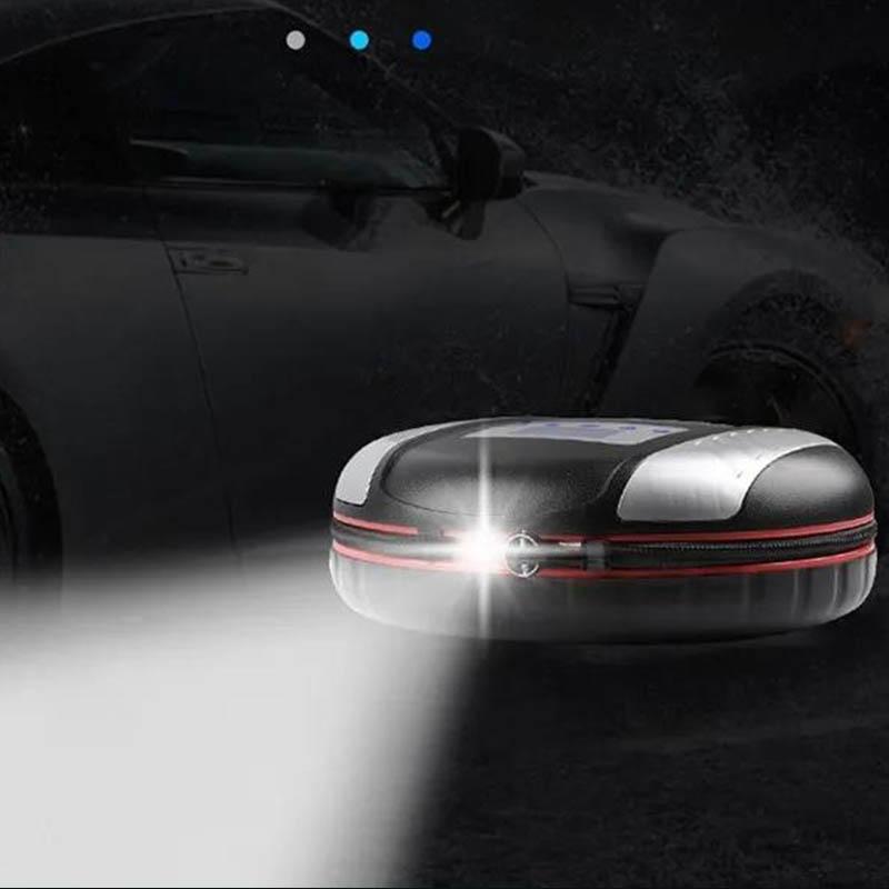 Car Air Pump Single Cylinder Digital Display Car Air Pump 12V Multifunctional Smart Car Dual-use High-speed Air Pump With Lighting