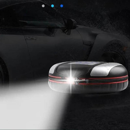 Car Air Pump Single Cylinder Digital Display Car Air Pump 12V Multifunctional Smart Car Dual-use High-speed Air Pump With Lighting