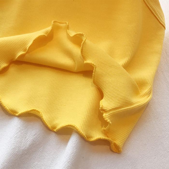 2PCS/Set Comfortable Sleeveless Tops+Pant Kids Clothes Solid Colors Boy Clothing Set Toddler Boy Girls Vest Child Pajama Summer