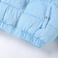 2021 New Women Parkas Thick Warm Winter Jackets Solid Black Blue Fashion Night Club Sexy Short Coats Crop Tops Turtleneck Casual Female Down Jacket N