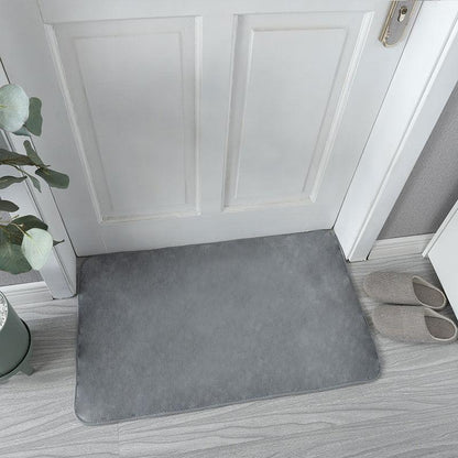Bathroom Floor Mats Bathroom Absorbent Door Mats Quick-drying Floor Mats At The Door Toilet Non-slip Carpets Door Toilet Mats
