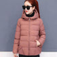 Fashion Increase Autumn and Winter Hooded Padded Jacket Coat Loose and Thin, All-match Lightweight Cotton Jacket Women's Short