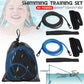 3/4M Adjustable Swim Training Resistance Elastic Belt Tether Elastic Rope Band