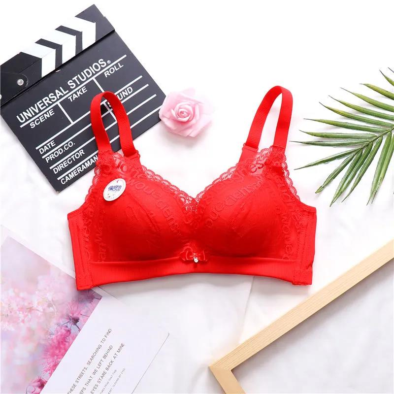 No Steel Ring Gathering Adjustment Non-magnetic Anti-static Breast-receiving Anti-sagging Women's Underwear Bra