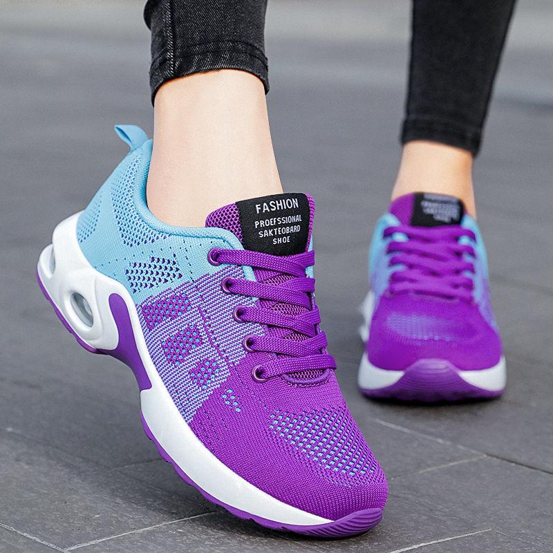 Shoes Women 2021 Sports Shoes Women Shoes Women's Walking Shoes Flat Running Shoes Non-slip Ladies Shoes Travel Shoes