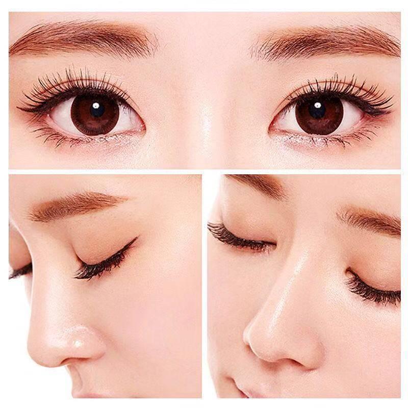 long curled long anti-blooming mascara student set to discolor Waterproof sweat-proof thick