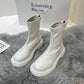 Short Boots Women 2021 Spring and Autumn Fashion All-match Martin Sponge Cake Thick-soled Autumn Boots