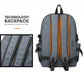 Male College Students Fashion Trend School Bag Campus Backpack Men's Shoulder Bag Korean Version of Simple Female Wild Travel Computer Bag