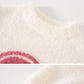 Girl Baby Sweater Pullover Autumn and Winter Clothes Girls Thickening Baby Pullover Sweater Loose Solid Color Printed Sweater