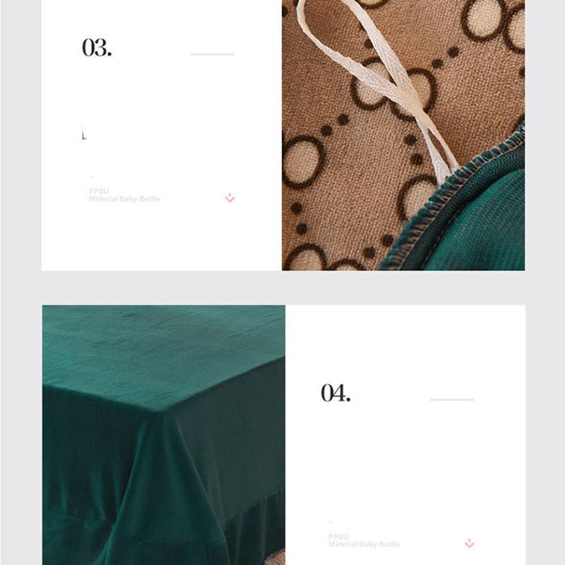 Winter Milk Velvet Four-piece Coral Velvet Thick Duvet Cover Double-sided Flannel Bedding