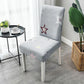 Chair Cover Universal Backrest Cover Stool Seat Fabric Household Elastic One-piece Dining Chair Cover