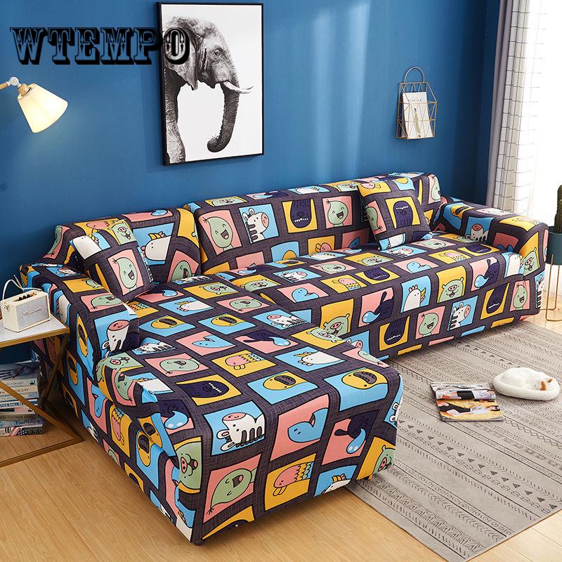 Slipcover  Sectional Sofa Cover All-inclusive Couch Case Tight Wrap