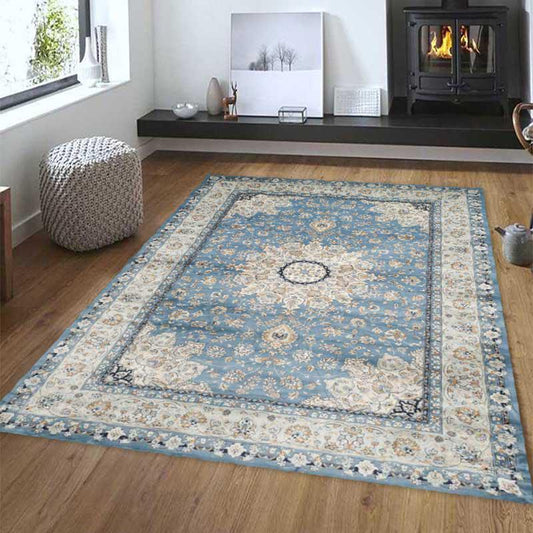 Country Carpets for Living Room Vintage Persian Carpets Blanket Bedroom Floor Mat Ethnic Wind Rug