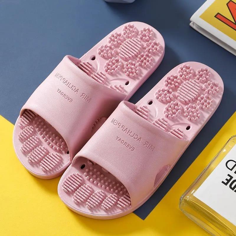Men's and Women's Summer Slippers Outer Wear Soft Bottom Couples Non-slip Indoor Slippers