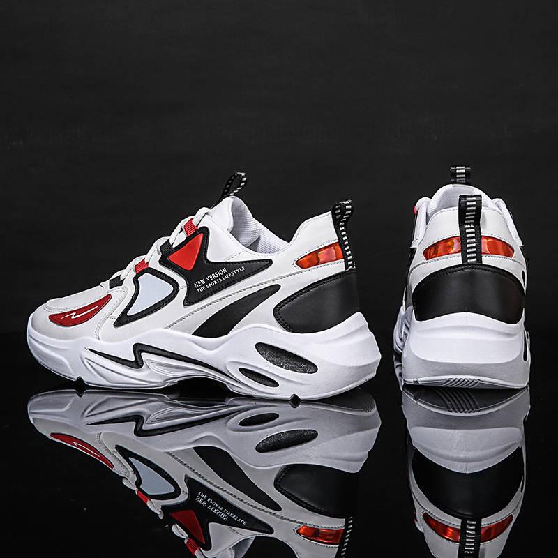 Jogging shoes Korean shoes father shoes fashion trend wild men's sports shoes large size comfortable