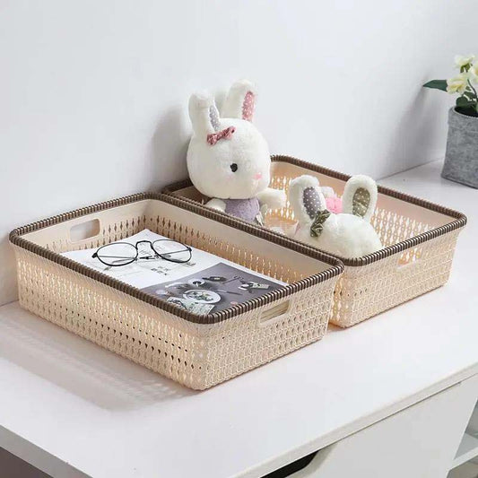Desktop Storage Basket Home Toy Storage Basket Kitchen Storage Basket Snacks Small Basket