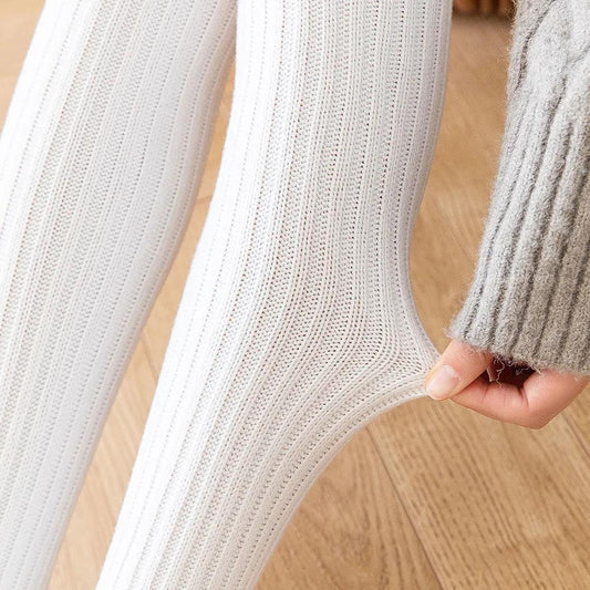 Fighting Socks Children's Long-range Autumn and Winter Plus Thick Slide Socks Thick Models Long Legs Hose High Tube Winter Stockings Spring and Autumn
