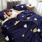 Coral Fleece Blanket Flannel Blanket Cover Blanket Twin Bed Single Single Piece Air Conditioning Towel Small Quilt
