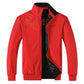 Double-sided Wear Men's Jacket Autumn Sports Casual Jacket Men's Large Size Fat Clothes Father Men's Clothing