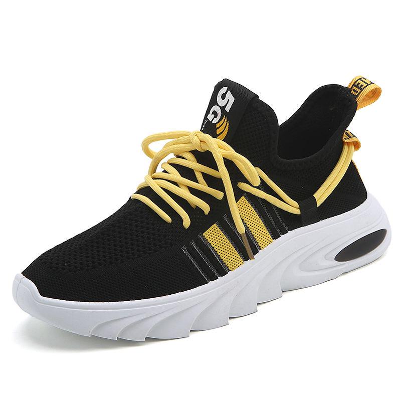 Thick Sole Shoes Men's Summer Sneakers Men Korean Trend Male Shoes Sports Casual Breathable Running Shoes
