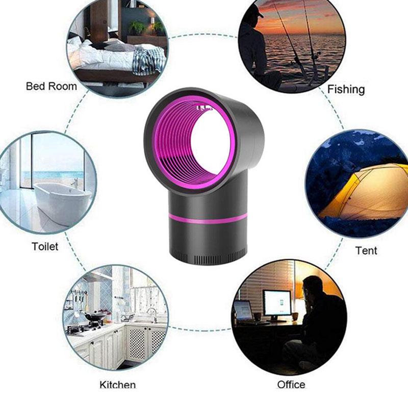 Led Mosquito Killer Lamp USB Insect Killer UV Light Mosquito Repellent for bedroom/Kitchen/Courtyard/Outdoor
