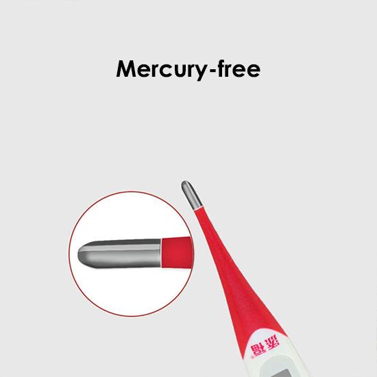 LCD Digital Electronic Oral Thermometer Portable Home Adult Baby Soft Head Temperature Measure Tool