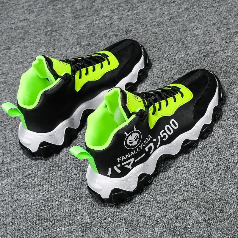 Men's High Top Shoes All-match Fashion Trend Shoes Spring and Summer Outdoor Leisure Sports Shoes