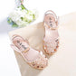Girls Sandals Princess Shoes Summer Beach Shoes Non-slip Soft Bottom Baotou Sandals Baby Sandals