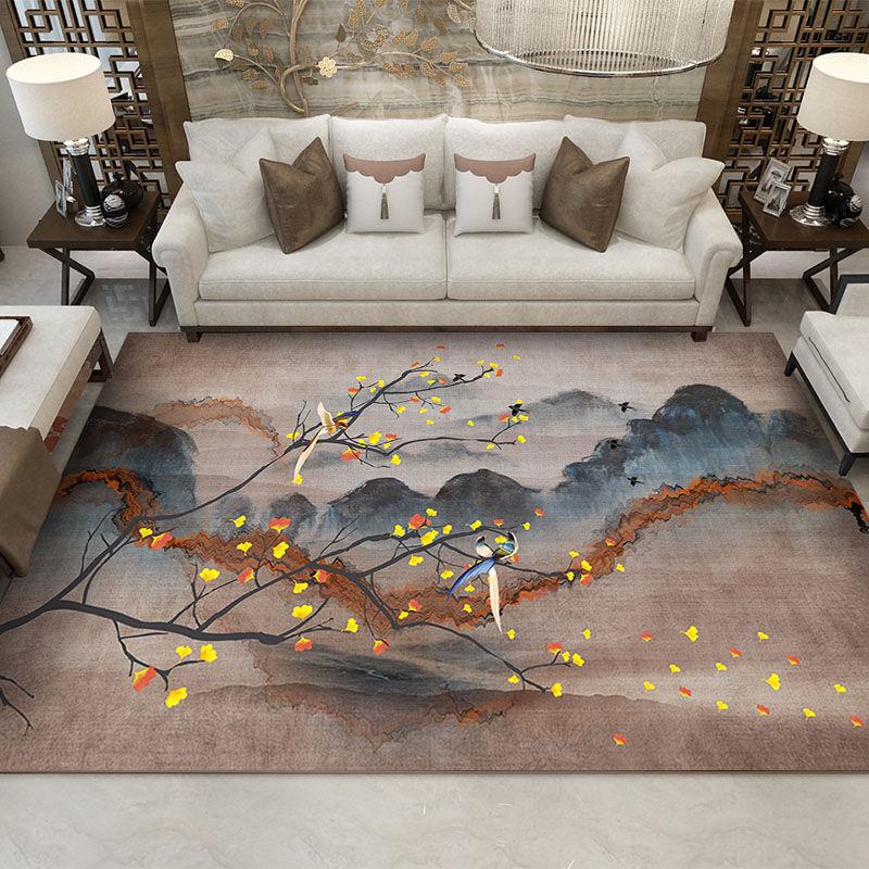 Simple and Modern Carpet Living Room Coffee Table Blanket Large Area Doormat Bedroom Full House Dirt-resistant Non-slip Washable
