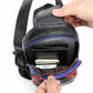Colorblock Chest Bag Men Black Large Capacity Multi-pocket Crossbody Outdoor Sports Shoulder Bag
